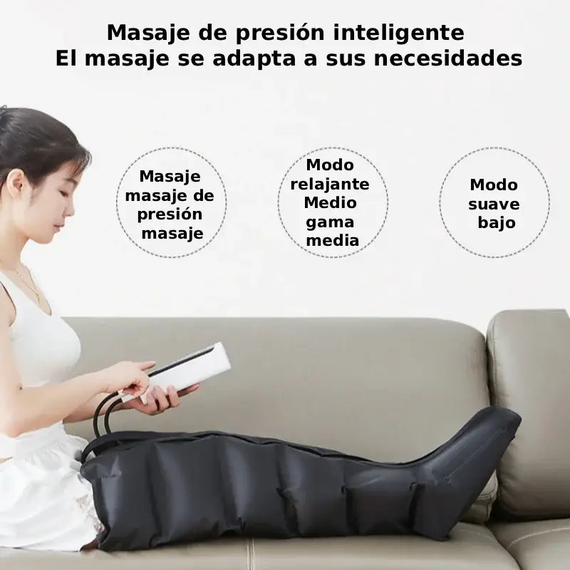 Zantéa™ | Jinkairui — Masajeador de piernas con compresión de aire (amasamiento + calor)