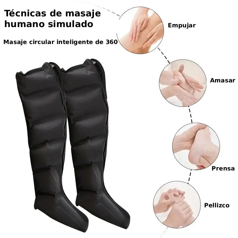Zantéa™ | Jinkairui — Masajeador de piernas con compresión de aire (amasamiento + calor)